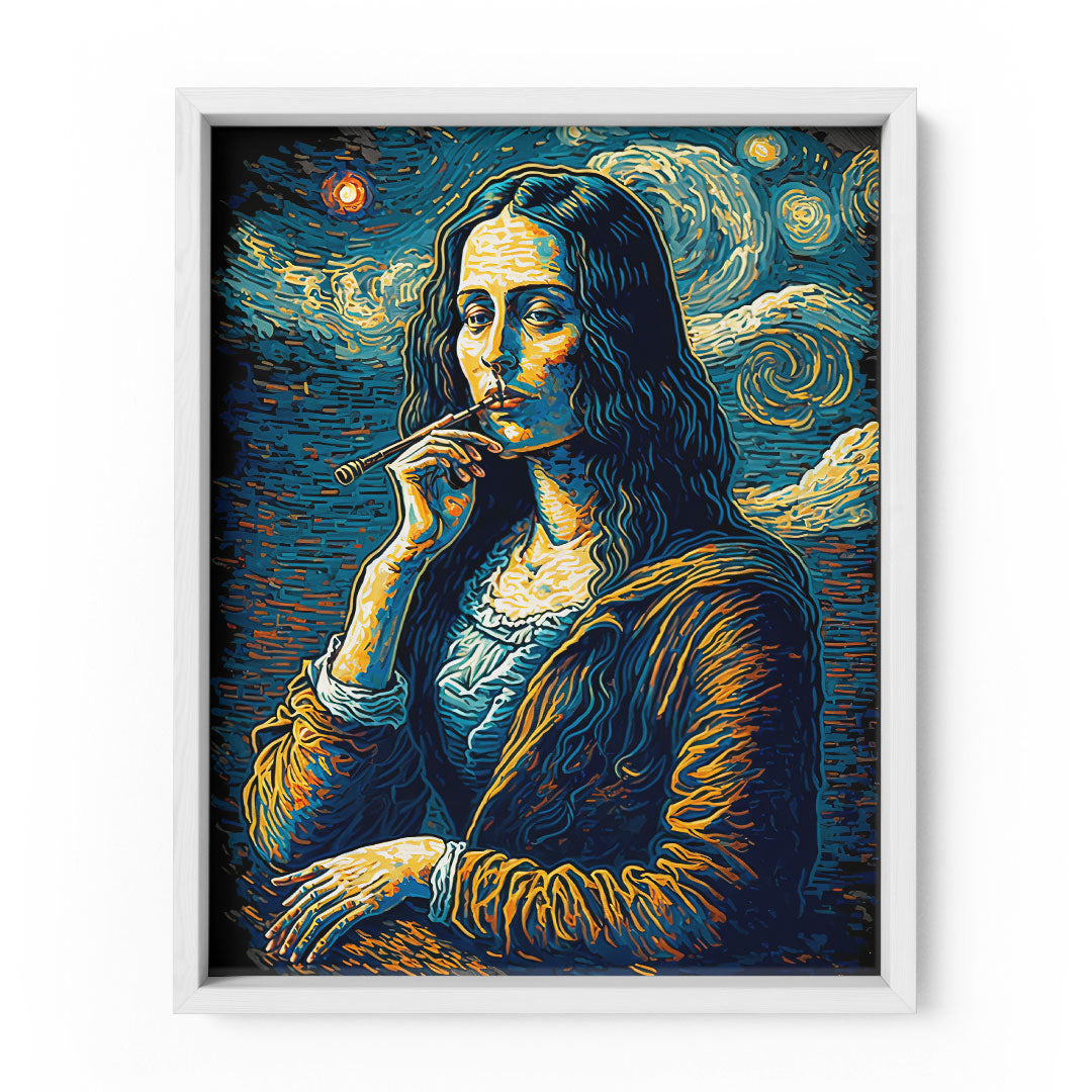 MonaBliss: High on Artistry Wall Art Frame