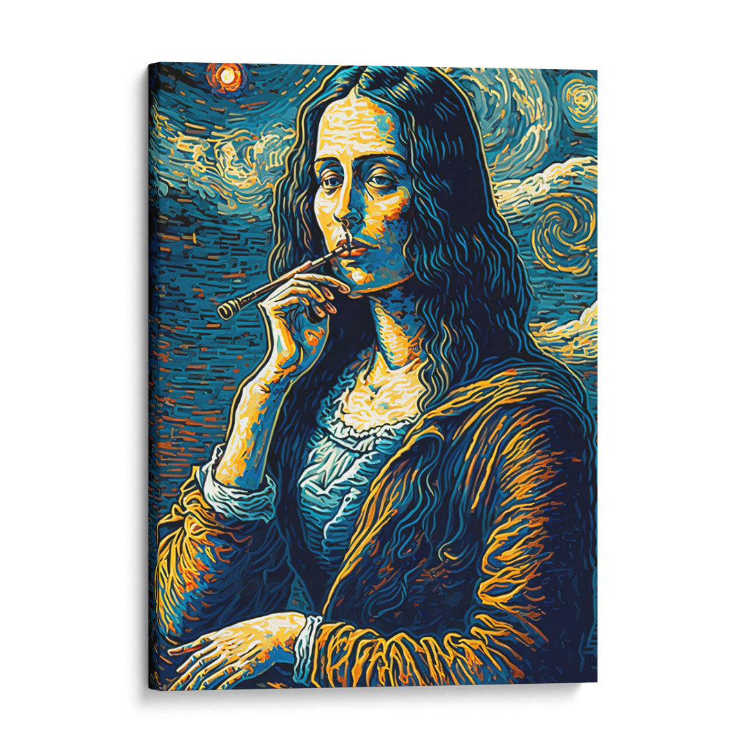 MonaBliss: High on Artistry Wall Art Frame