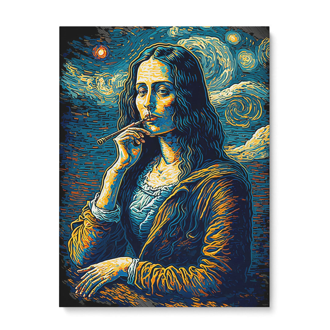 MonaBliss: High on Artistry Wall Art Frame