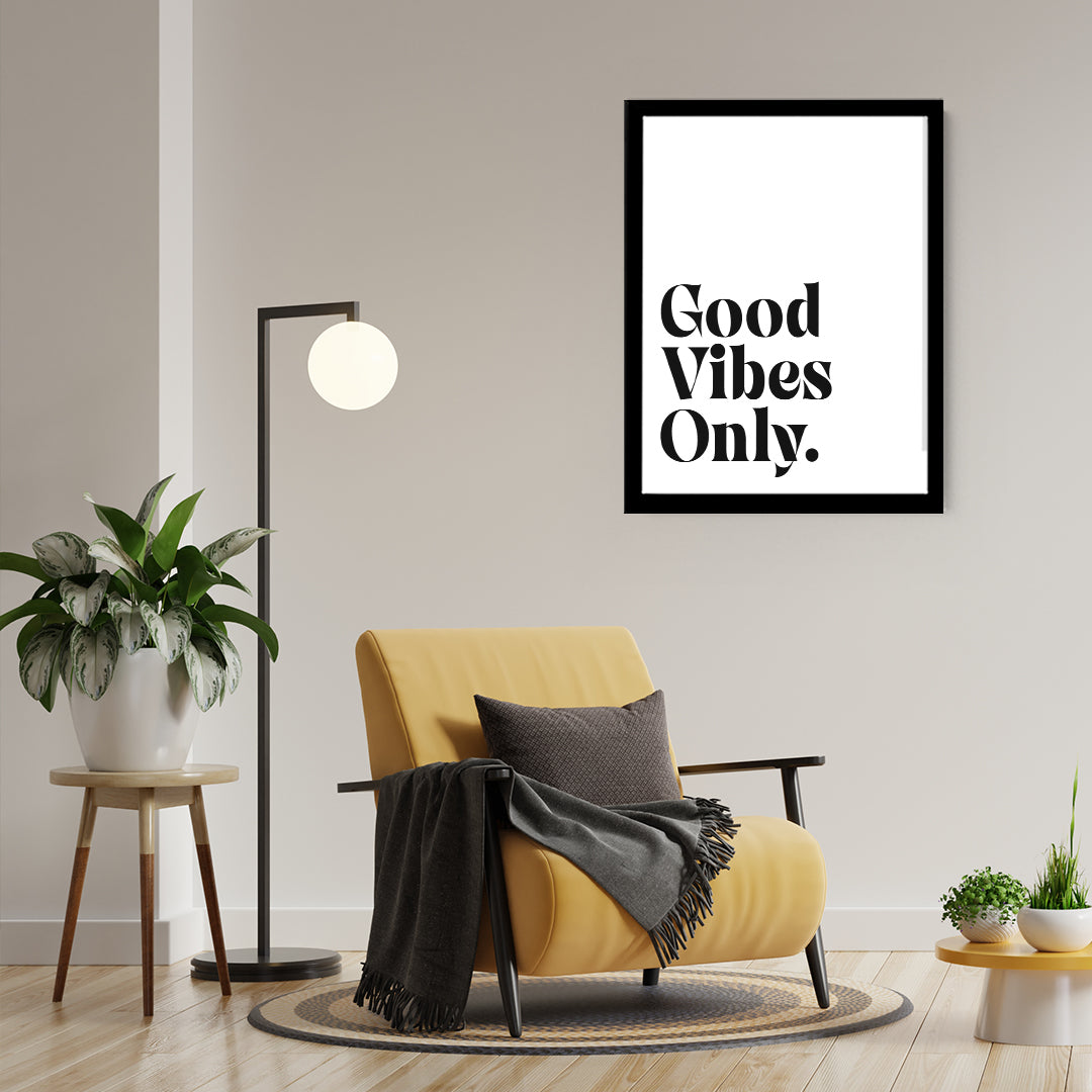 Embrace 'Good Vibes Only' Artwork