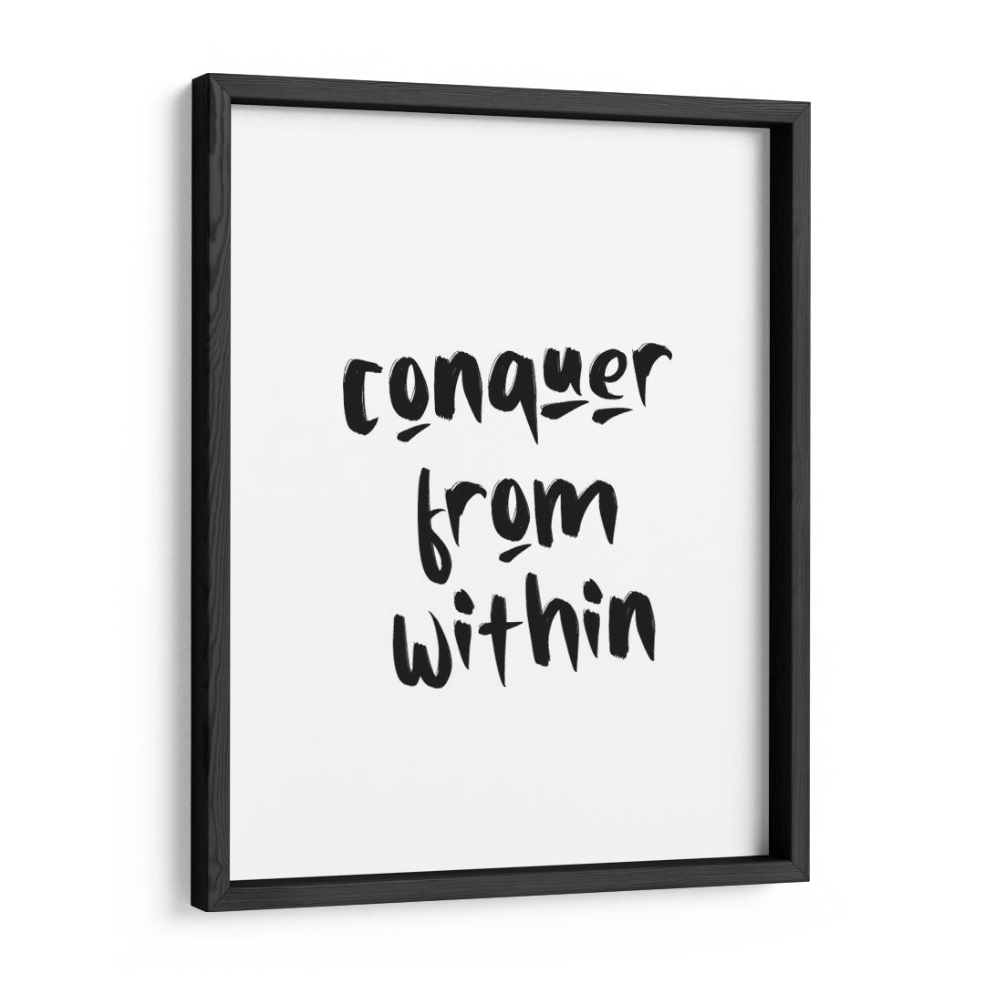 'Conquer from Within' Wall Art Frame