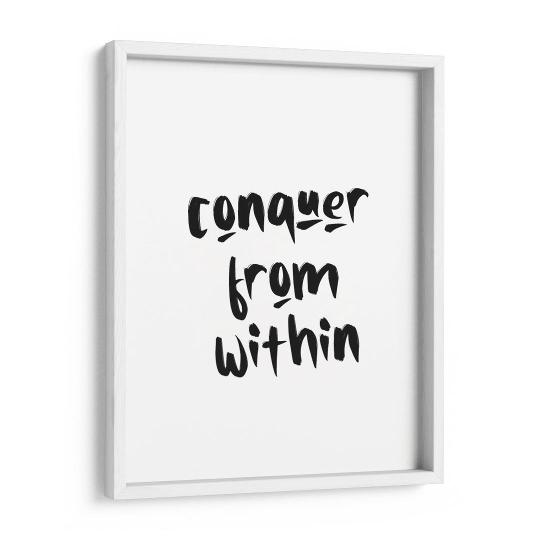 'Conquer from Within' Wall Art Frame