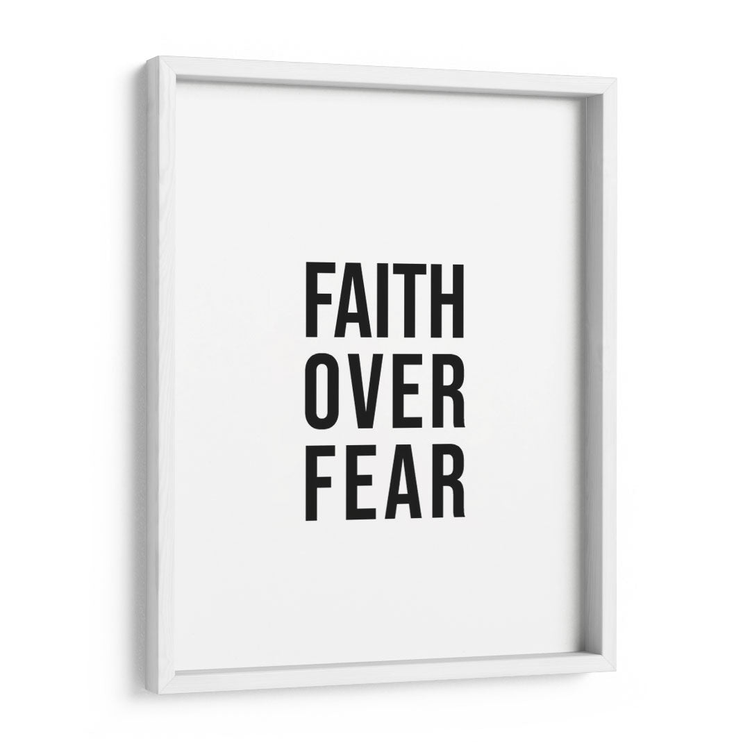 Embrace 'Faith over Fear' Artwork