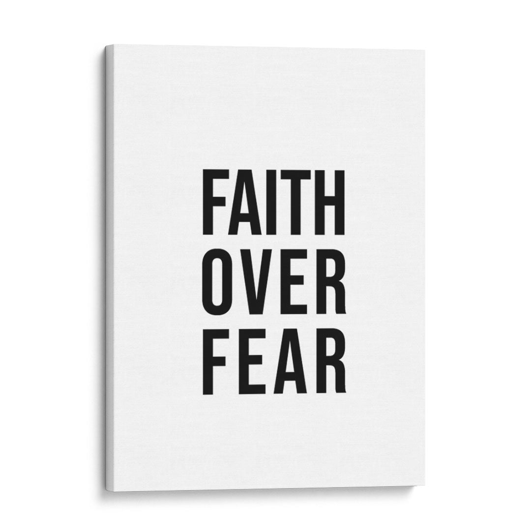 Embrace 'Faith over Fear' Artwork