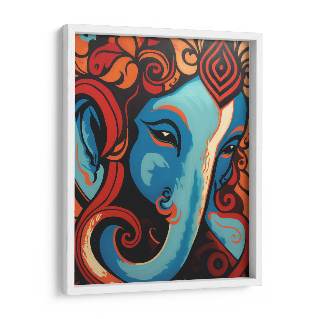 Divine Blessings: The 'Ganesha' Wall Art Frame