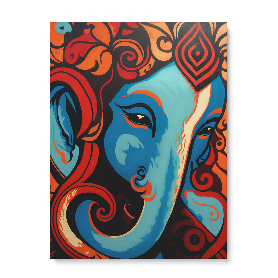 Divine Blessings: The 'Ganesha' Wall Art Frame