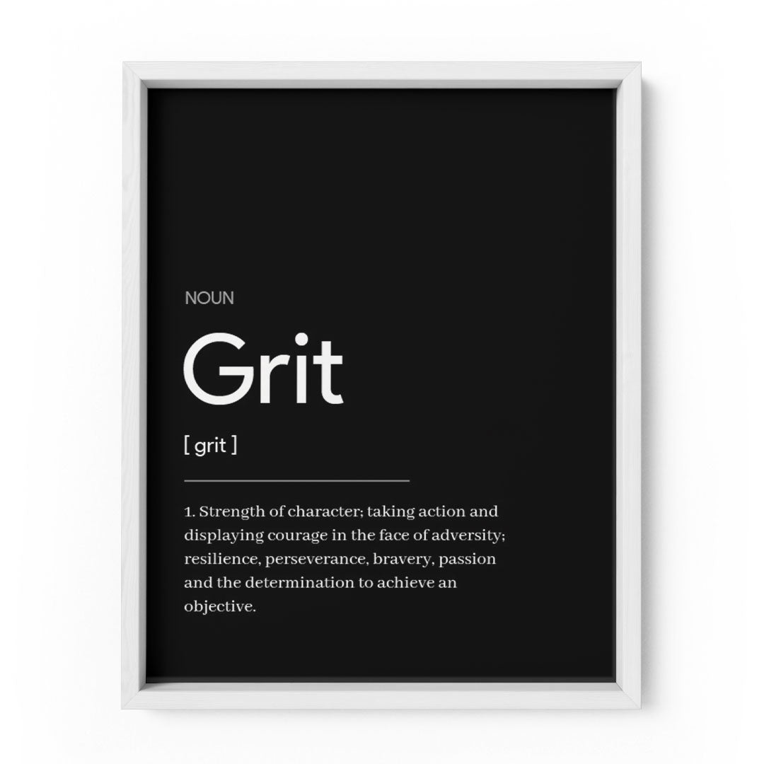 Gift Resilience: 'Grit' Wall Art