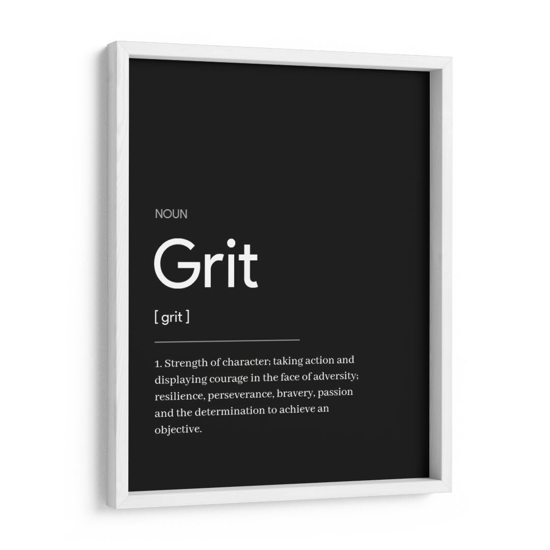 Gift Resilience: 'Grit' Wall Art