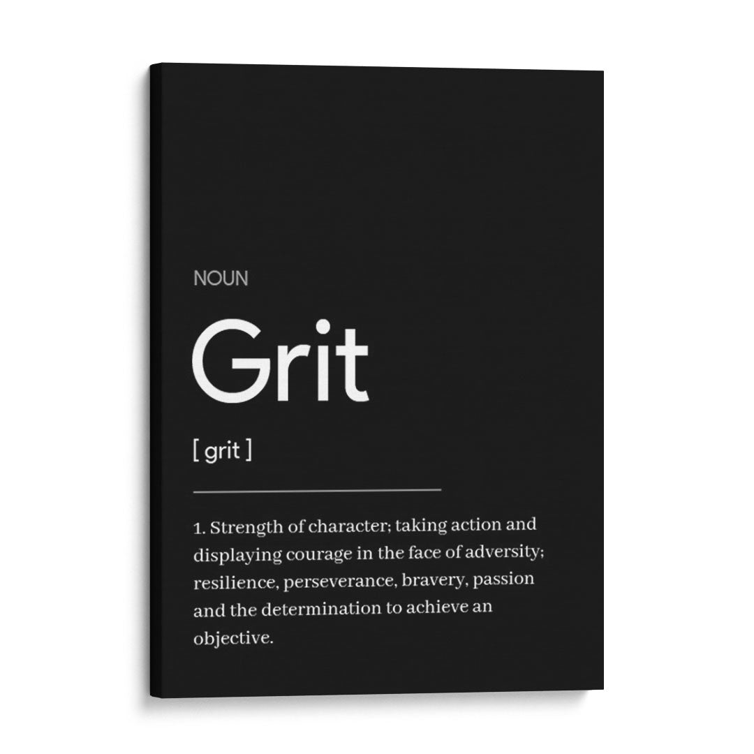 Gift Resilience: 'Grit' Wall Art