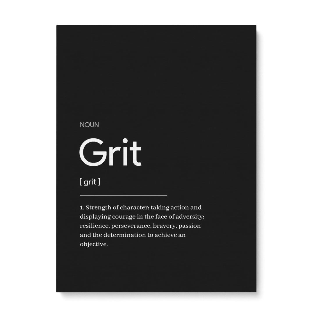 Gift Resilience: 'Grit' Wall Art