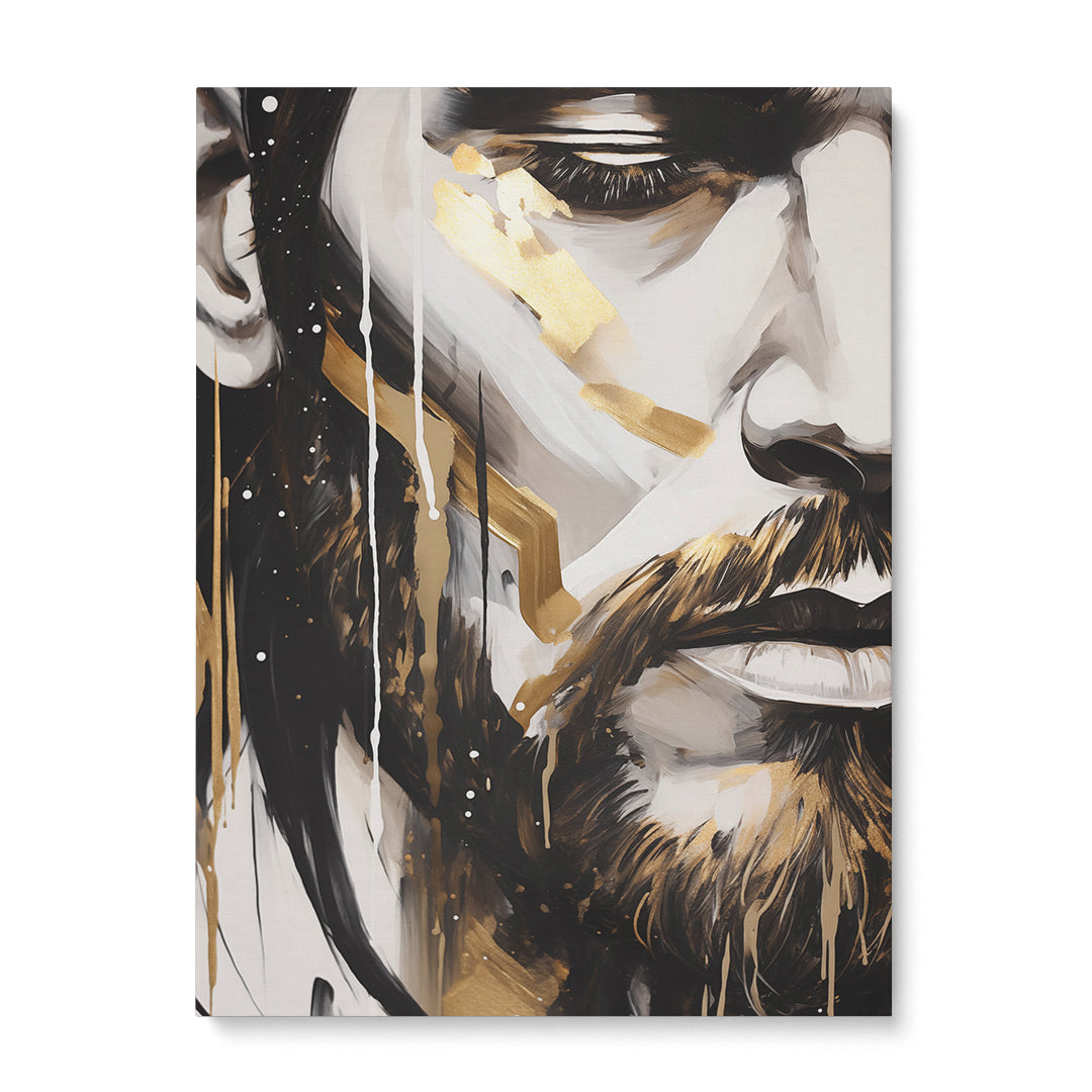 Divine Thunder: Thor Portrait Edition Wall Art Frame