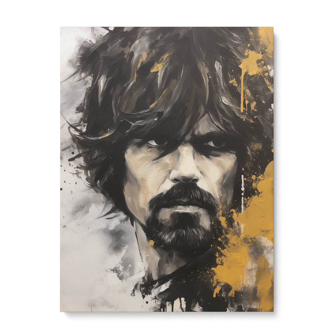 Lionhearted Legacy: Tyrion Lannister Portrait Edition Wall Art Frame