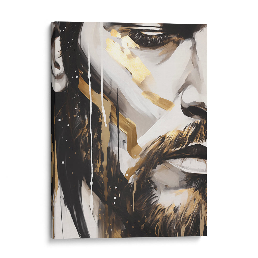 Divine Thunder: Thor Portrait Edition Wall Art Frame