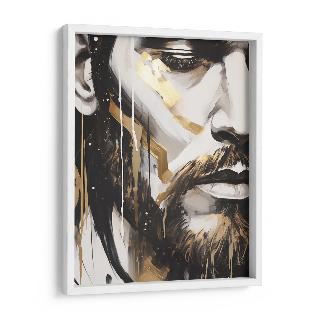 Divine Thunder: Thor Portrait Edition Wall Art Frame