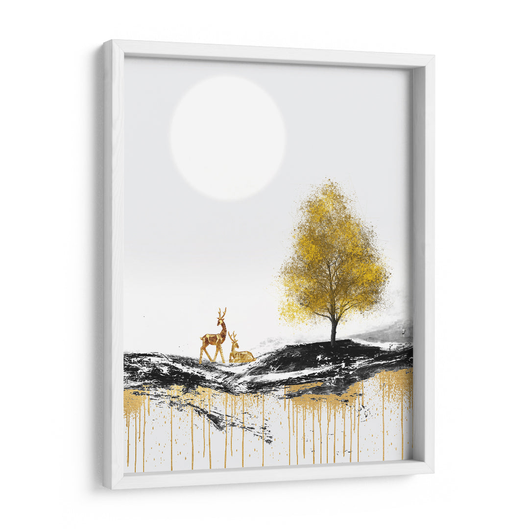 Golden Majesty Wall Art Frame