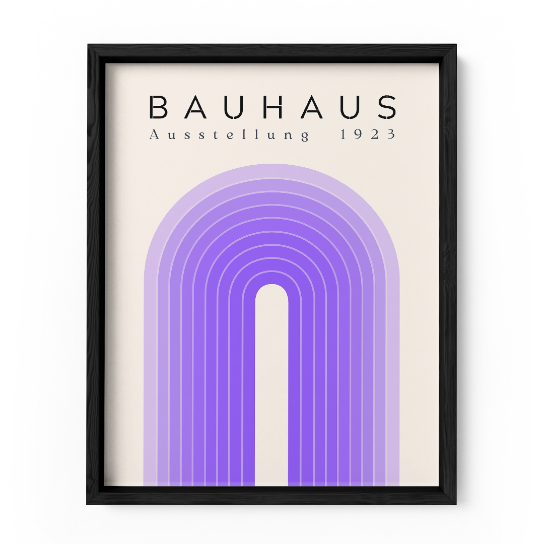 Indigo Arch Wall Art Frame-Calm Strength for Your Walls