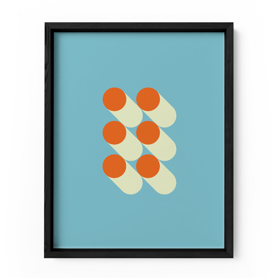 Sunshift Geometry Wall Art Frame
