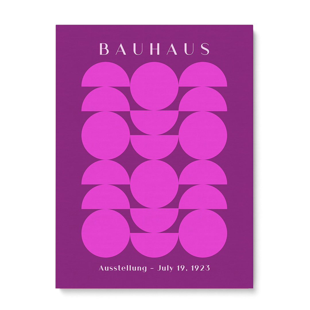 Fuchsia Harmony Wall Art Frame