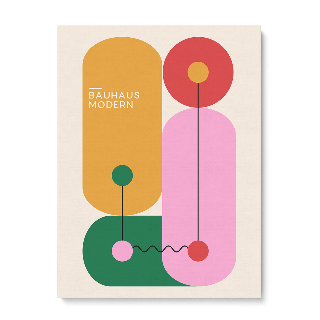 Modern Harmony Wall Art Frame-Geometry in Balance