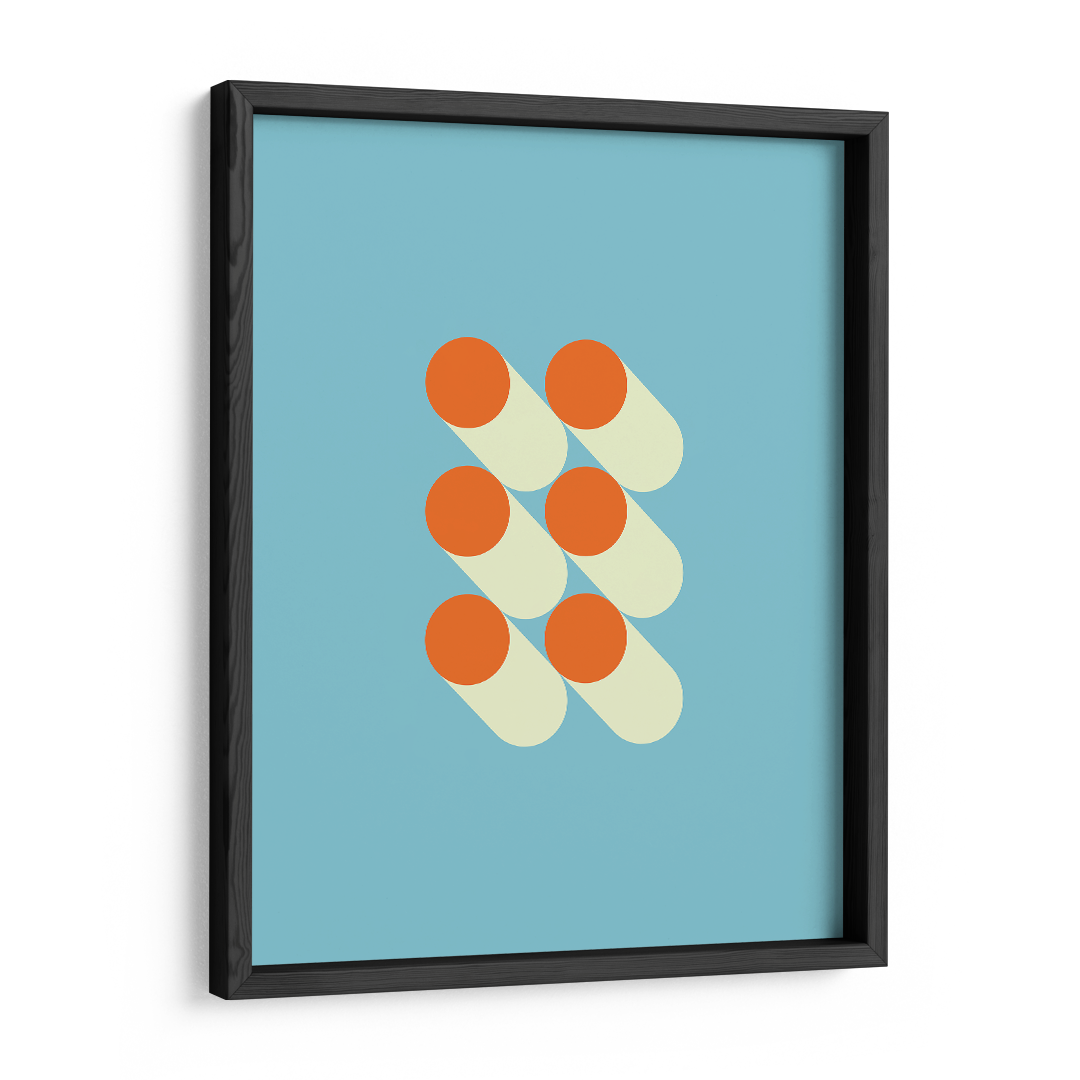Sunshift Geometry Wall Art Frame