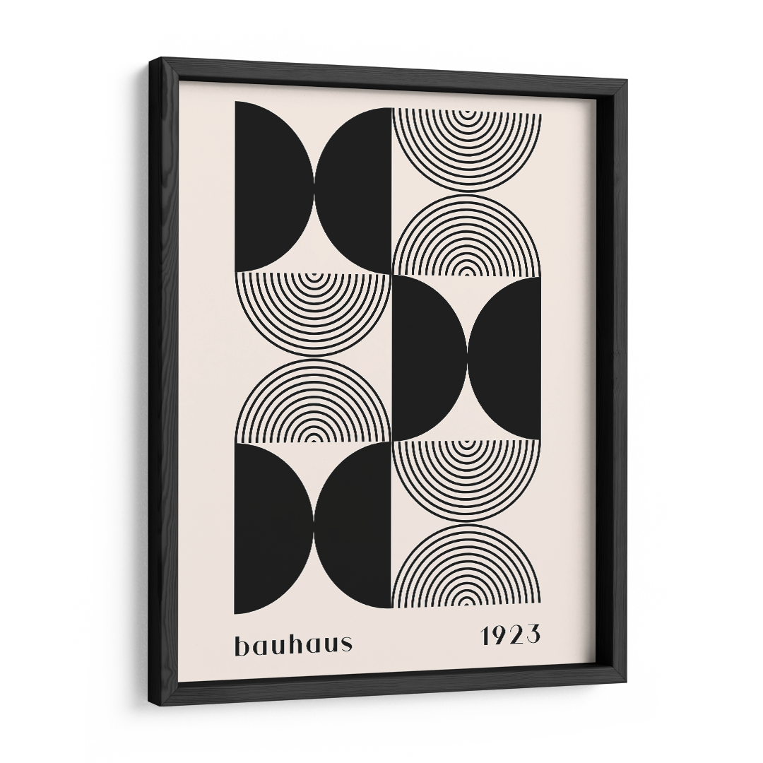 Monochrome Orbit Wall Art Frame