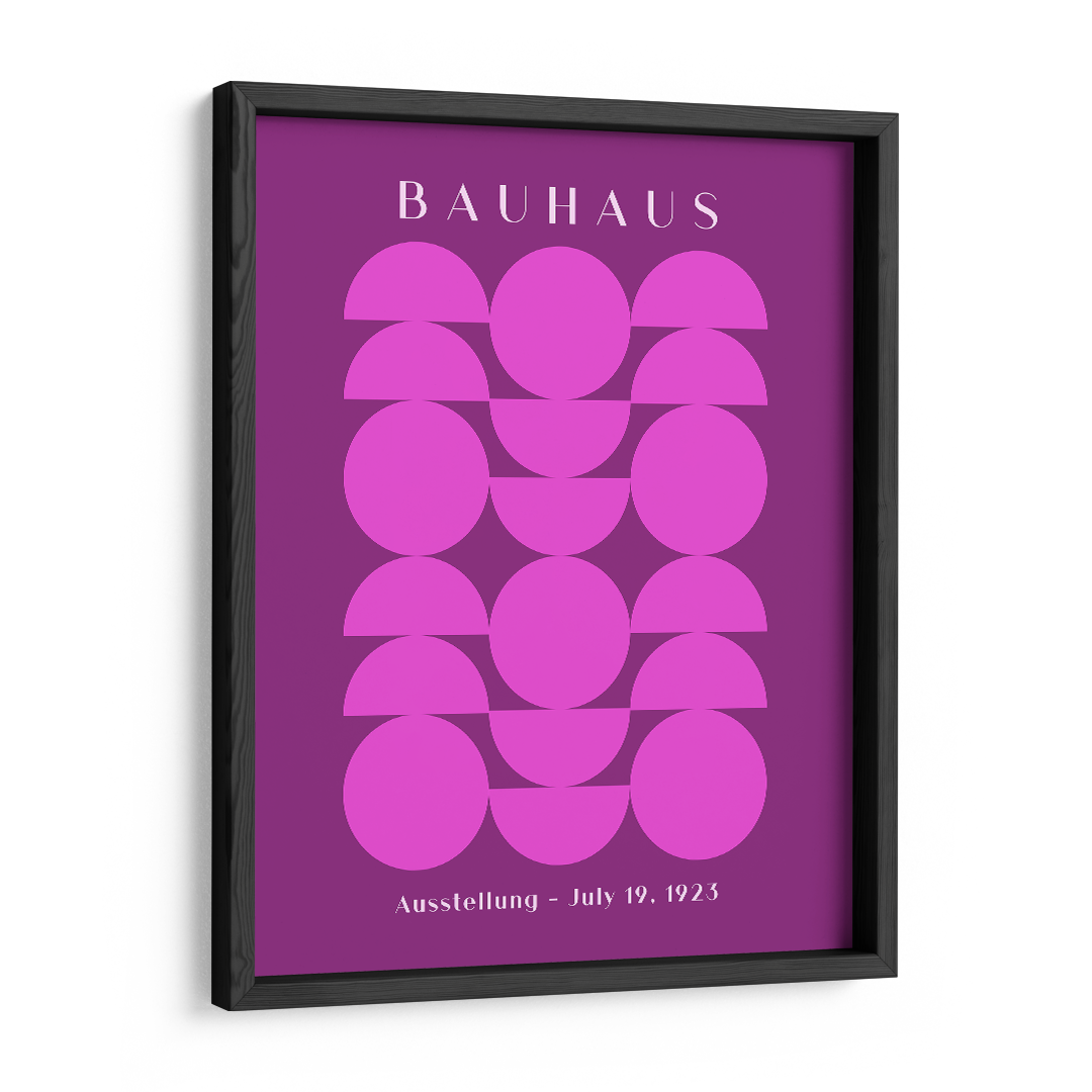 Fuchsia Harmony Wall Art Frame