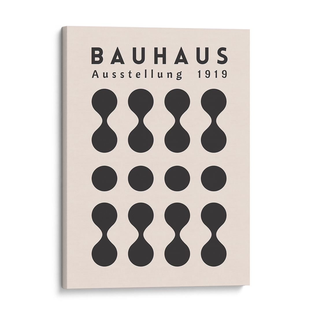 Bauhaus Hourglass Wall Art Frame