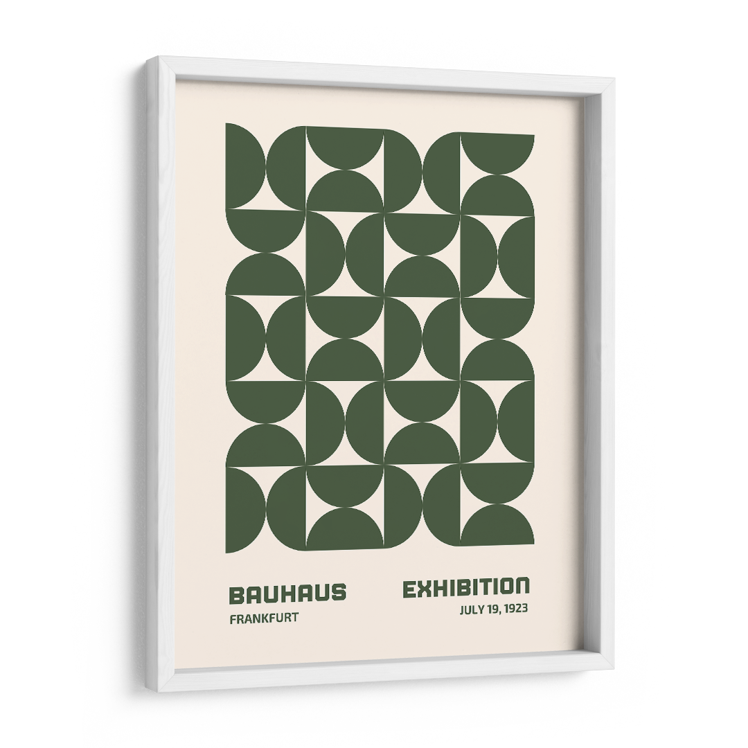 Verdant Geometry Wall Art Frame