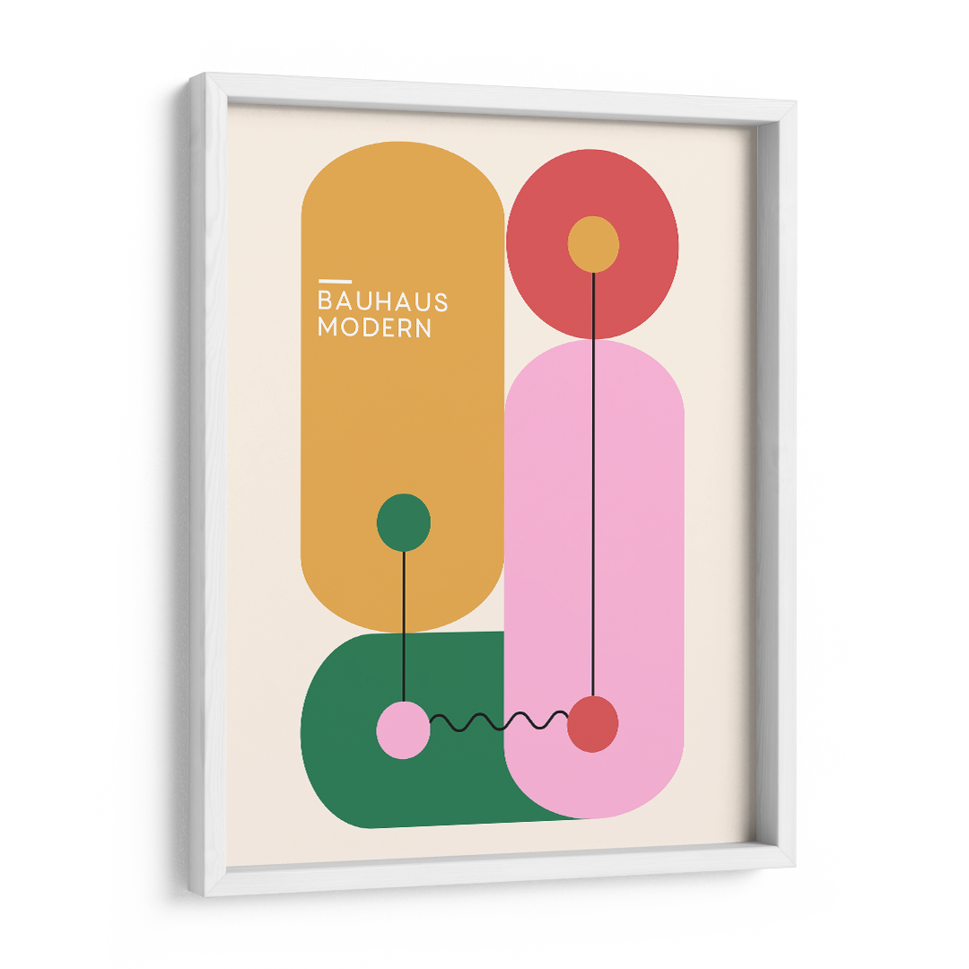Modern Harmony Wall Art Frame-Geometry in Balance