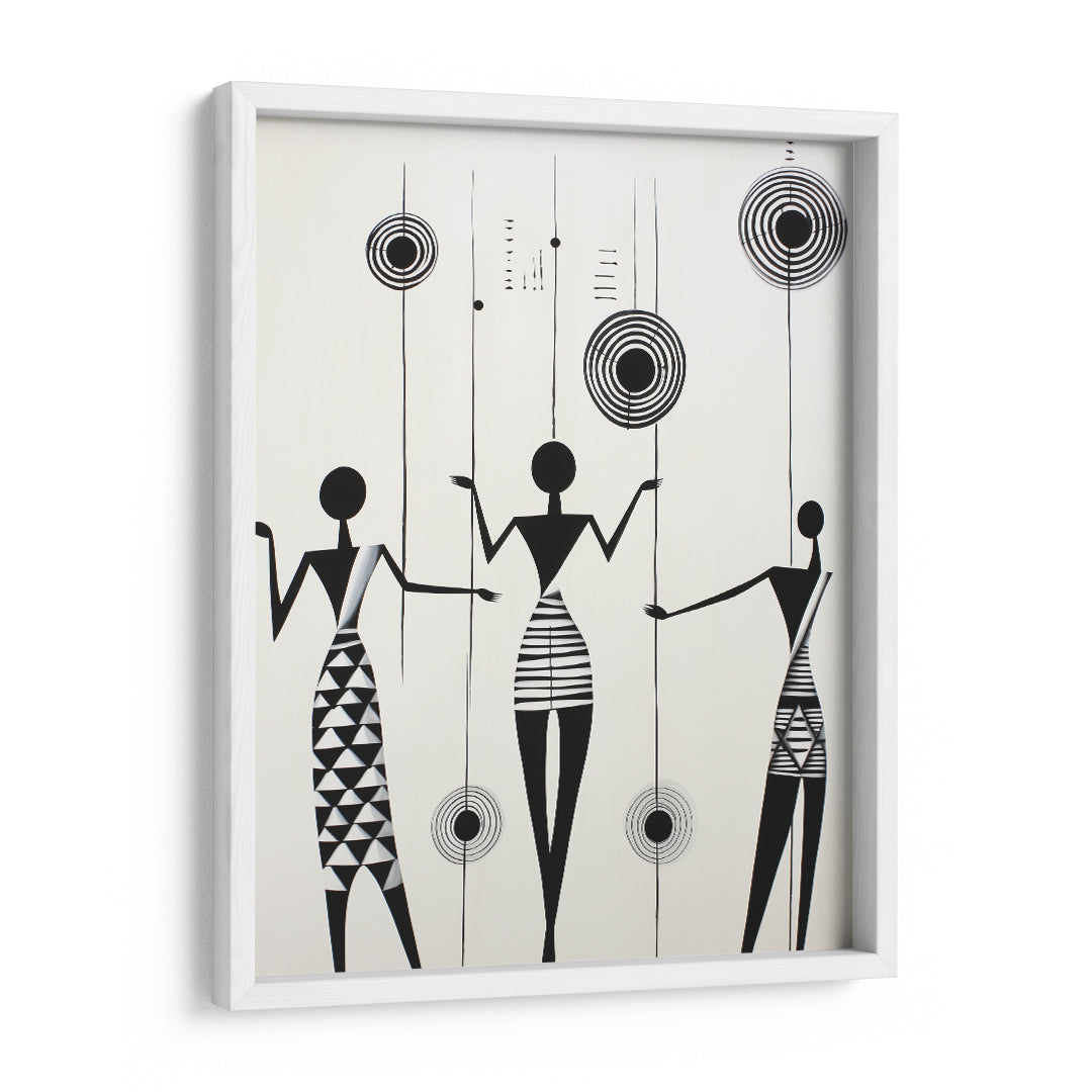 Tribal Ladies Wall Art Frame