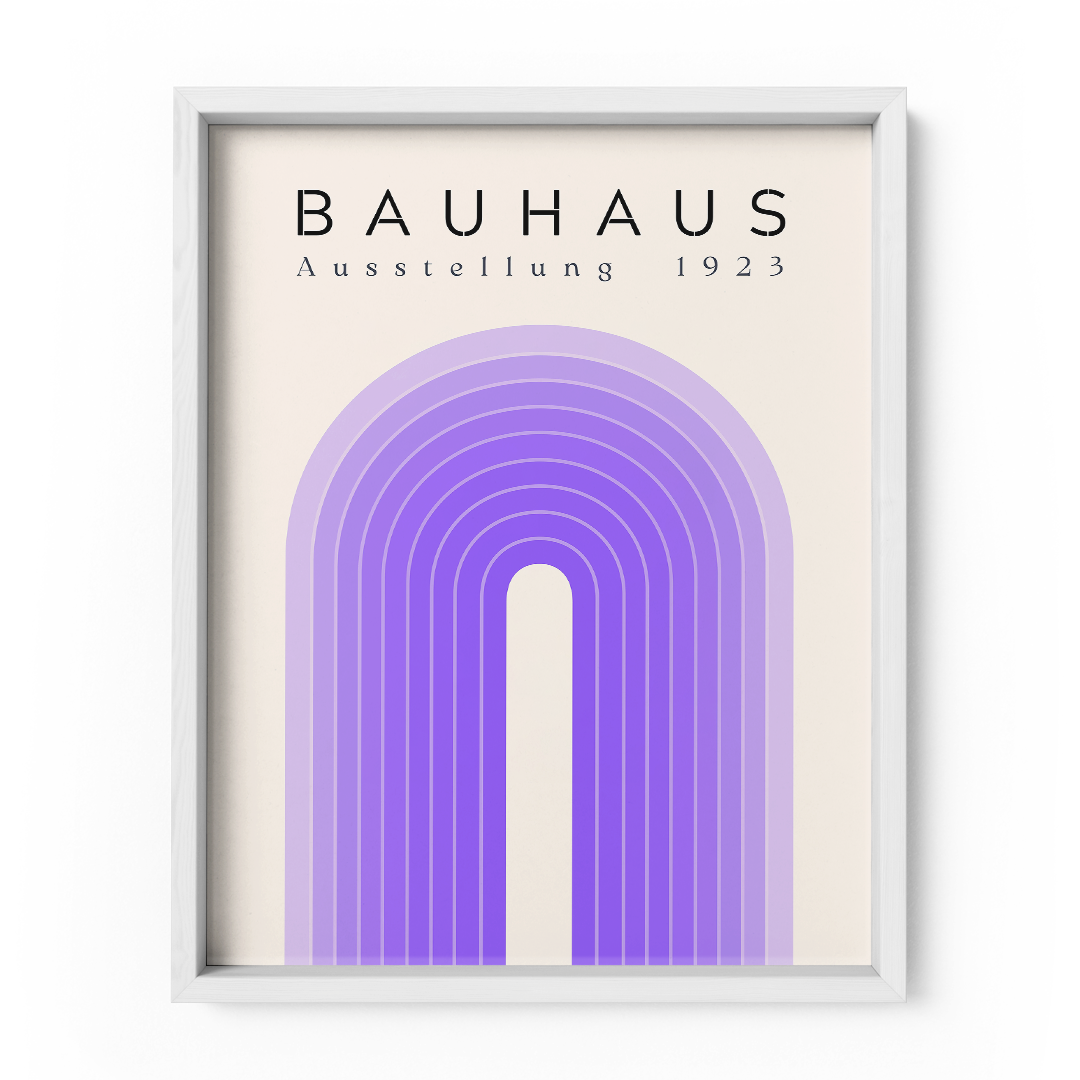 Indigo Arch Wall Art Frame-Calm Strength for Your Walls