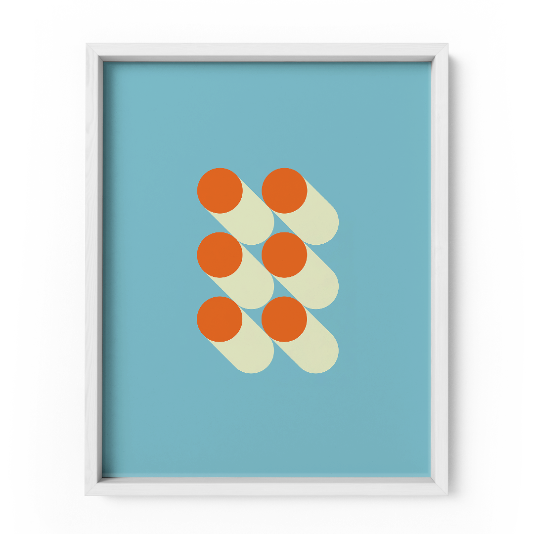 Sunshift Geometry Wall Art Frame